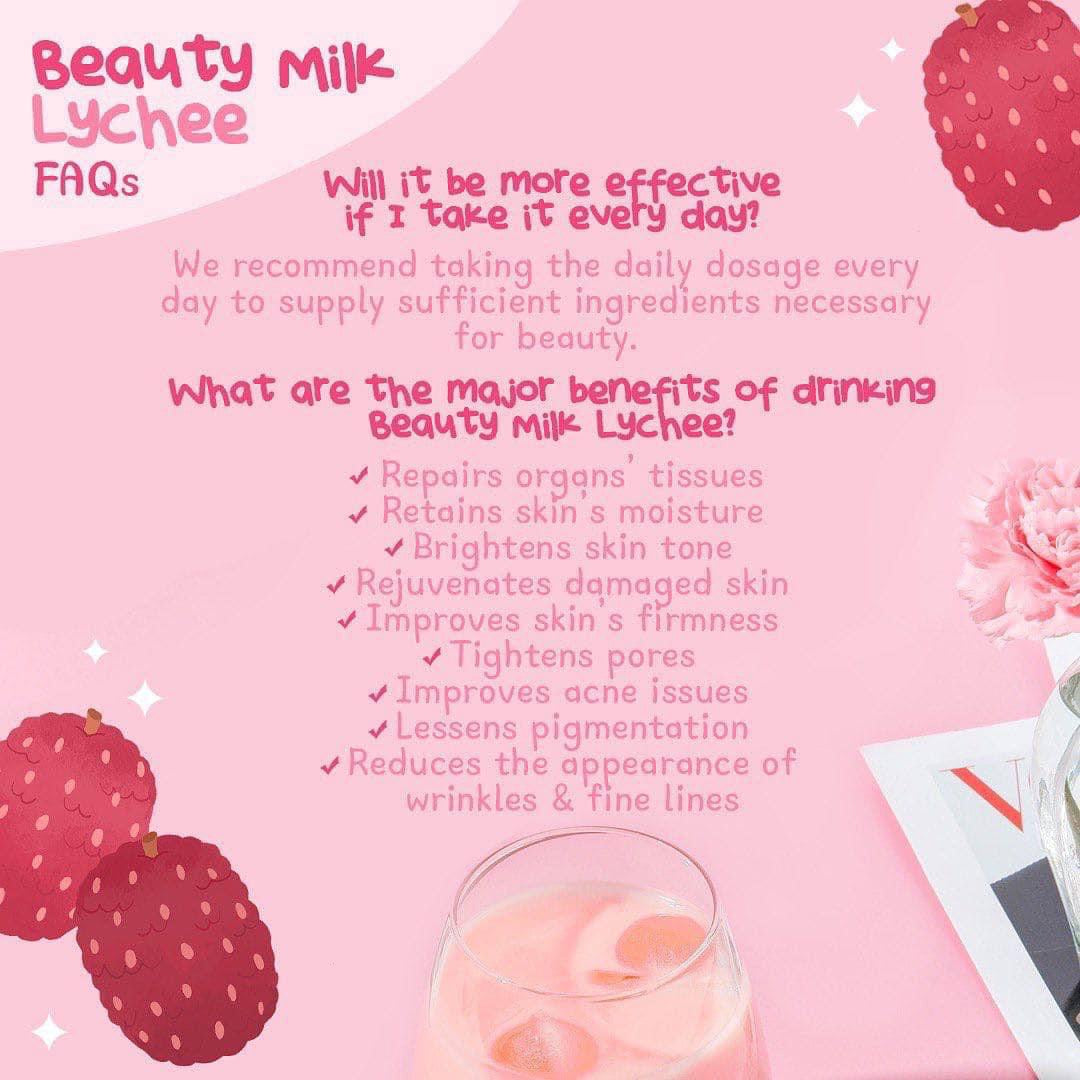 Dear Face - Beauty Milk Premium Japanese Lychee Swiss Stemcell