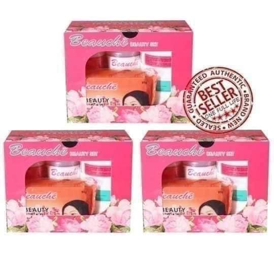 Beauche Beauty Set (Dark pink) - My Care Kits