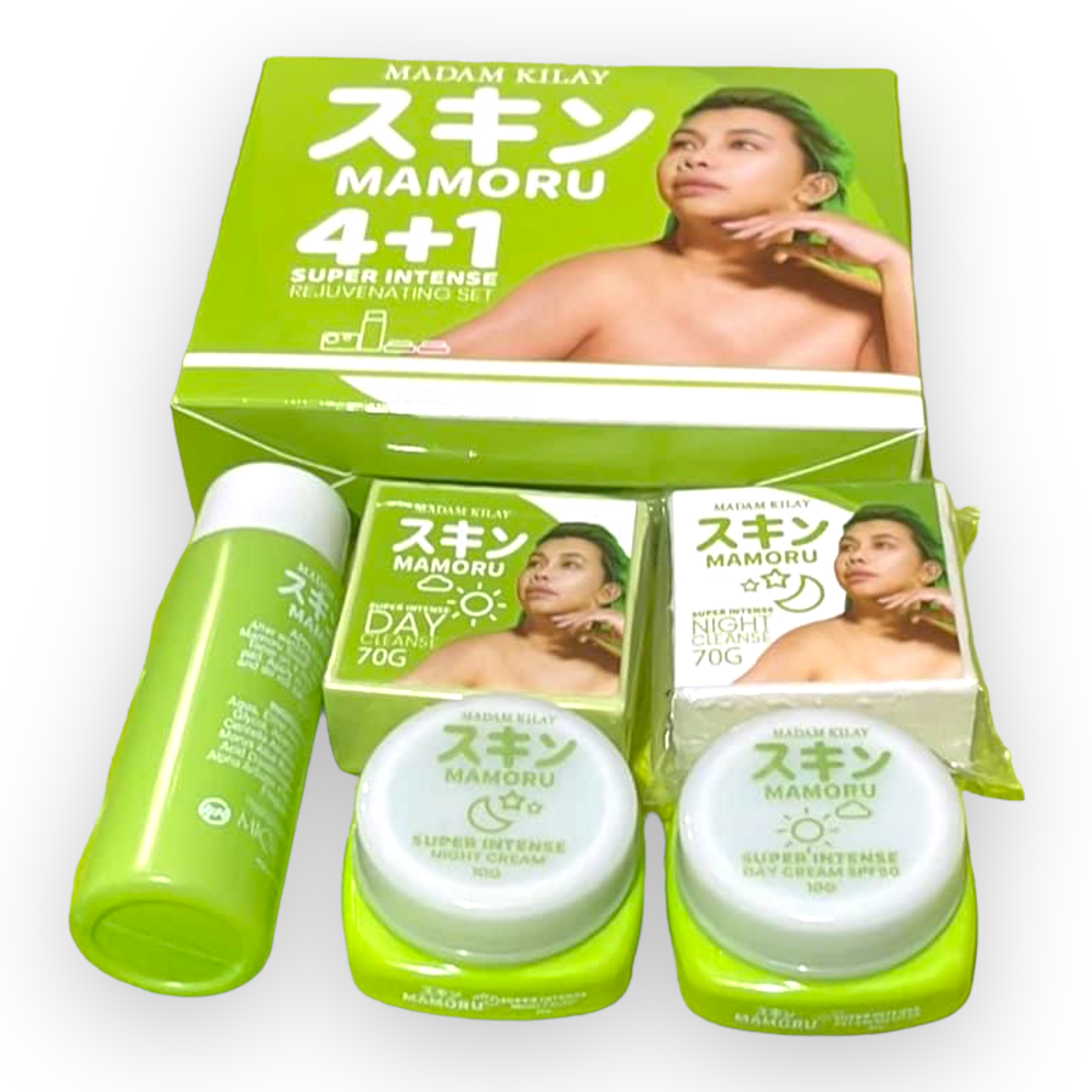 Madam Kilay - Mamoru 4 + 1 Super Intense Rejuvenating Set - My Care Kits