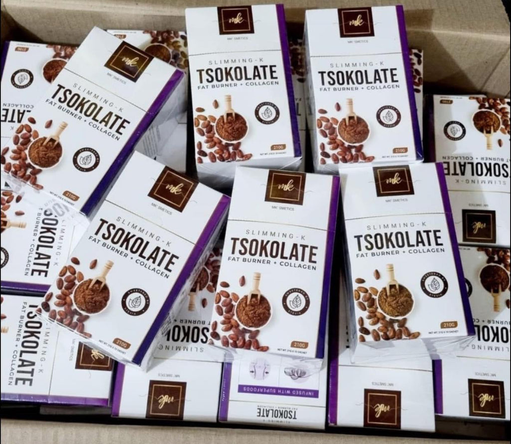 MK Slimming-K TSOKOLATE Fat Burner + Collagen - 10 x 21g - My Care Kits