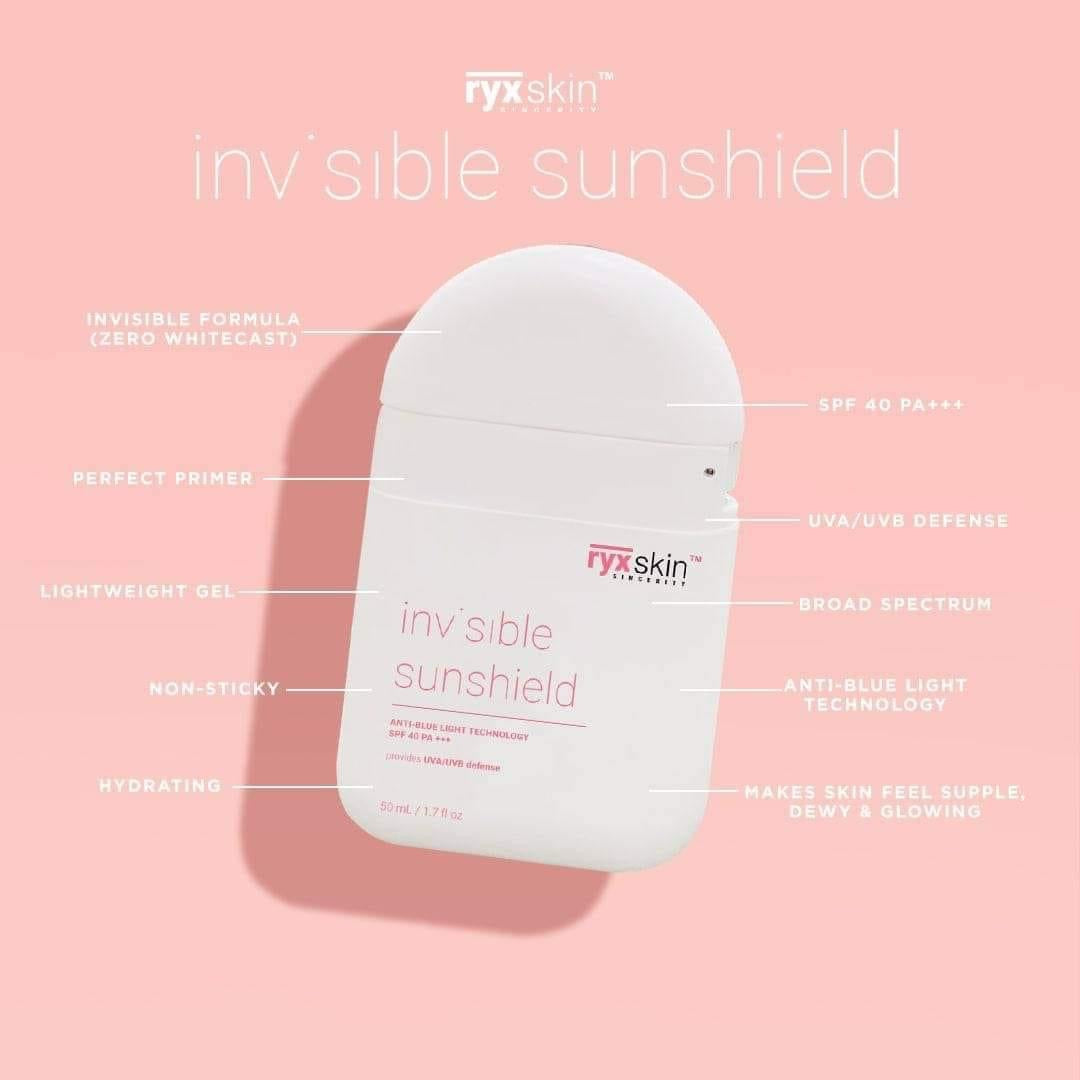 Ryx Skin Invisible Sunshield / Sunscreen 50ml - My Care Kits