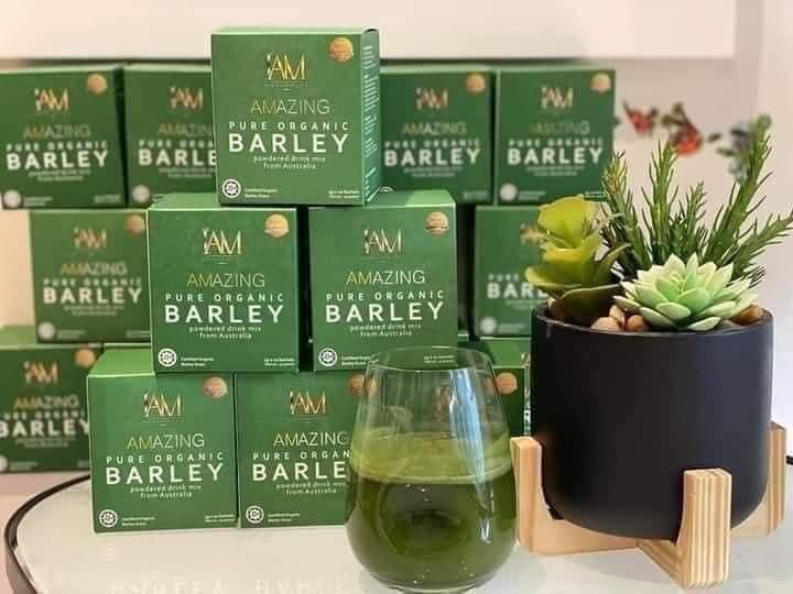 I AM - Amazing Pure Organic Barley - Powdered Drink Mix from Australia | 3g x 10 sachets - My Care Kits