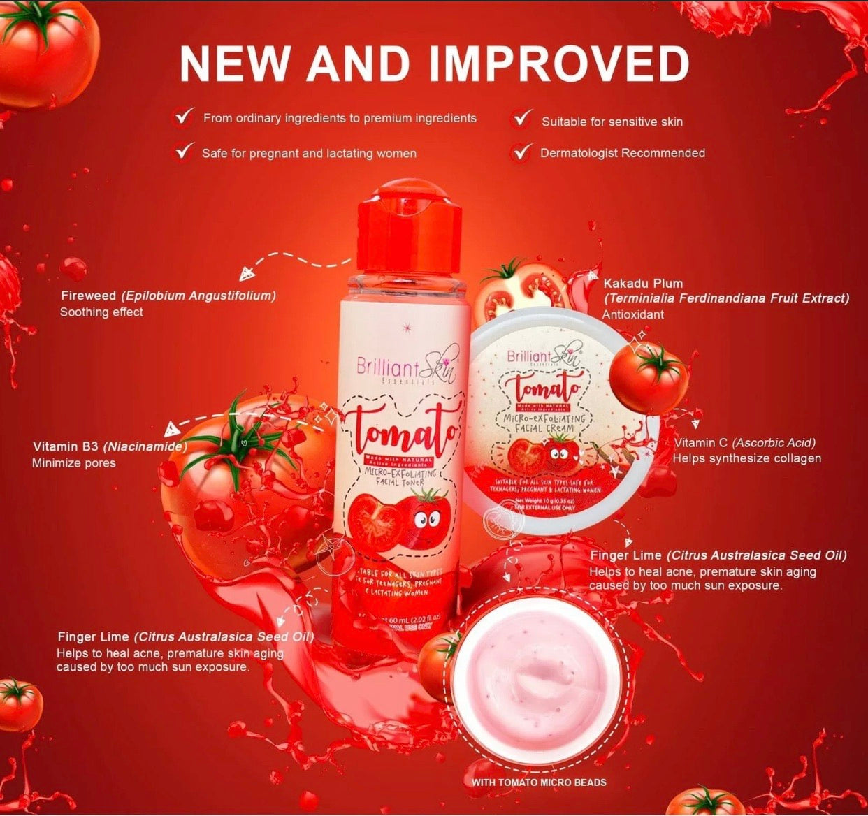 Brilliant Skin Essentials Tomato Set - My Care Kits