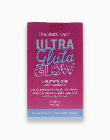 The Diet Coach “ ULTRA GLUTA GLOW “ dietary supplement- 30 tablets