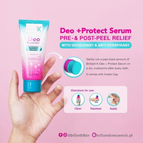 Brilliant K Deo + Protect Serum | Deodorant | Anti - Perspirant 50ml