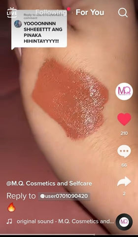 MQ Cosmetics Macaroon Long Lasting Lip Therapy Balm