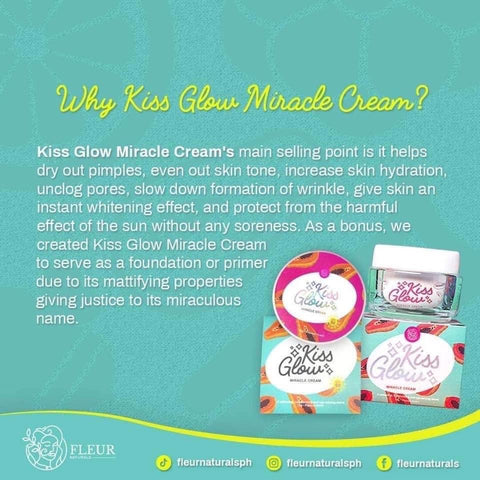 Kiss Glow Miracle Cream 40g