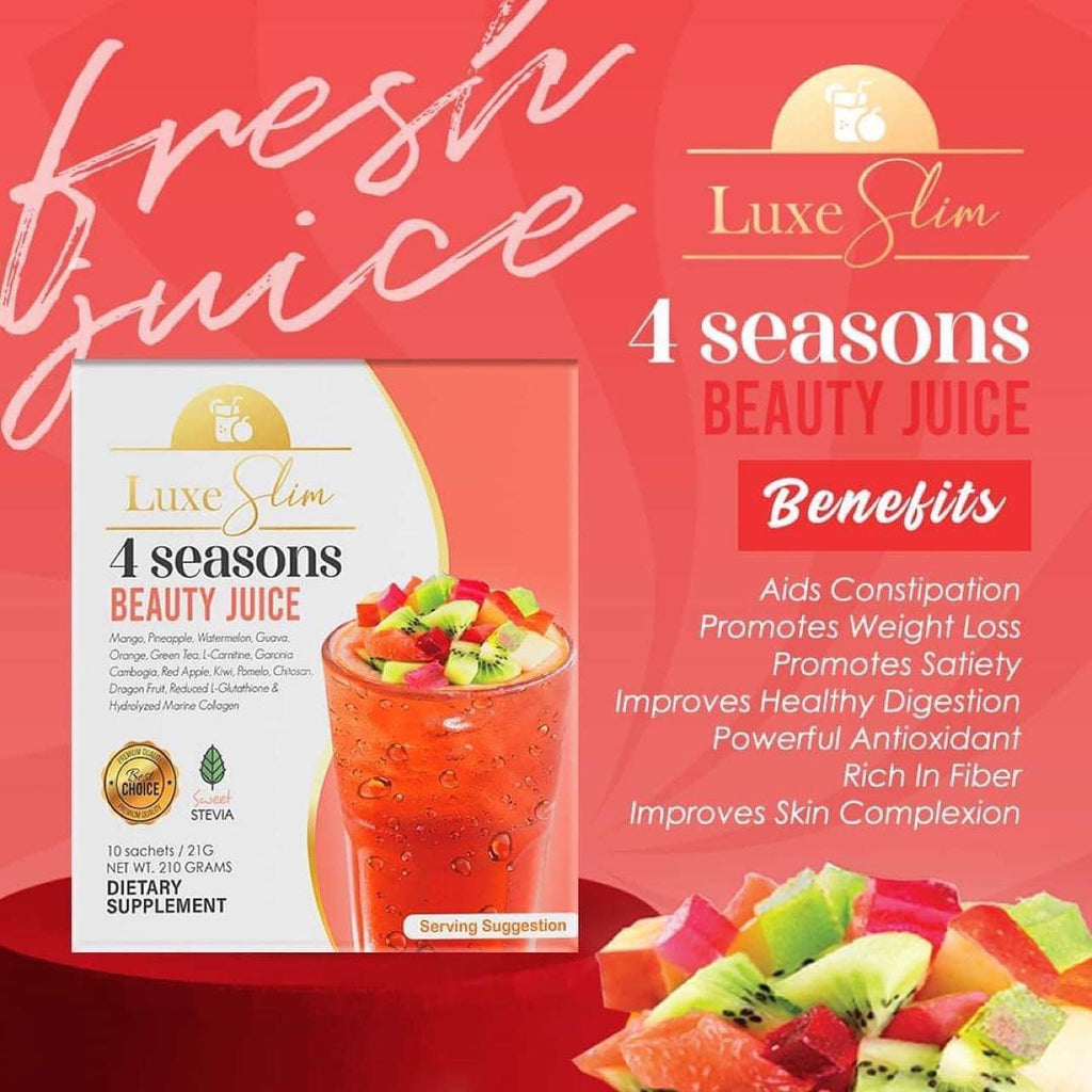 Luxe Slim - 4 Seasons Beauty Juice 10 x 21g - My Care Kits