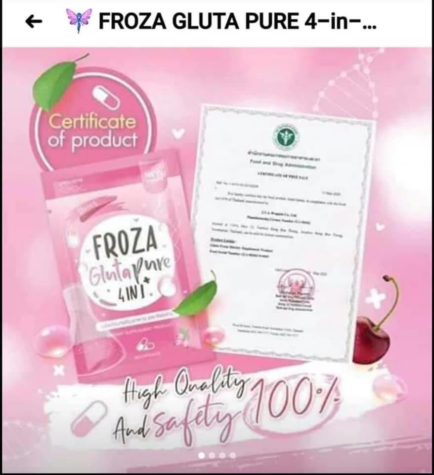 Froza Gluta Pure 4 in 1 - My Care Kits