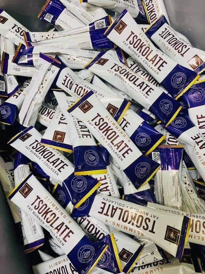 MK Slimming-K TSOKOLATE Fat Burner + Collagen - 10 x 21g - My Care Kits