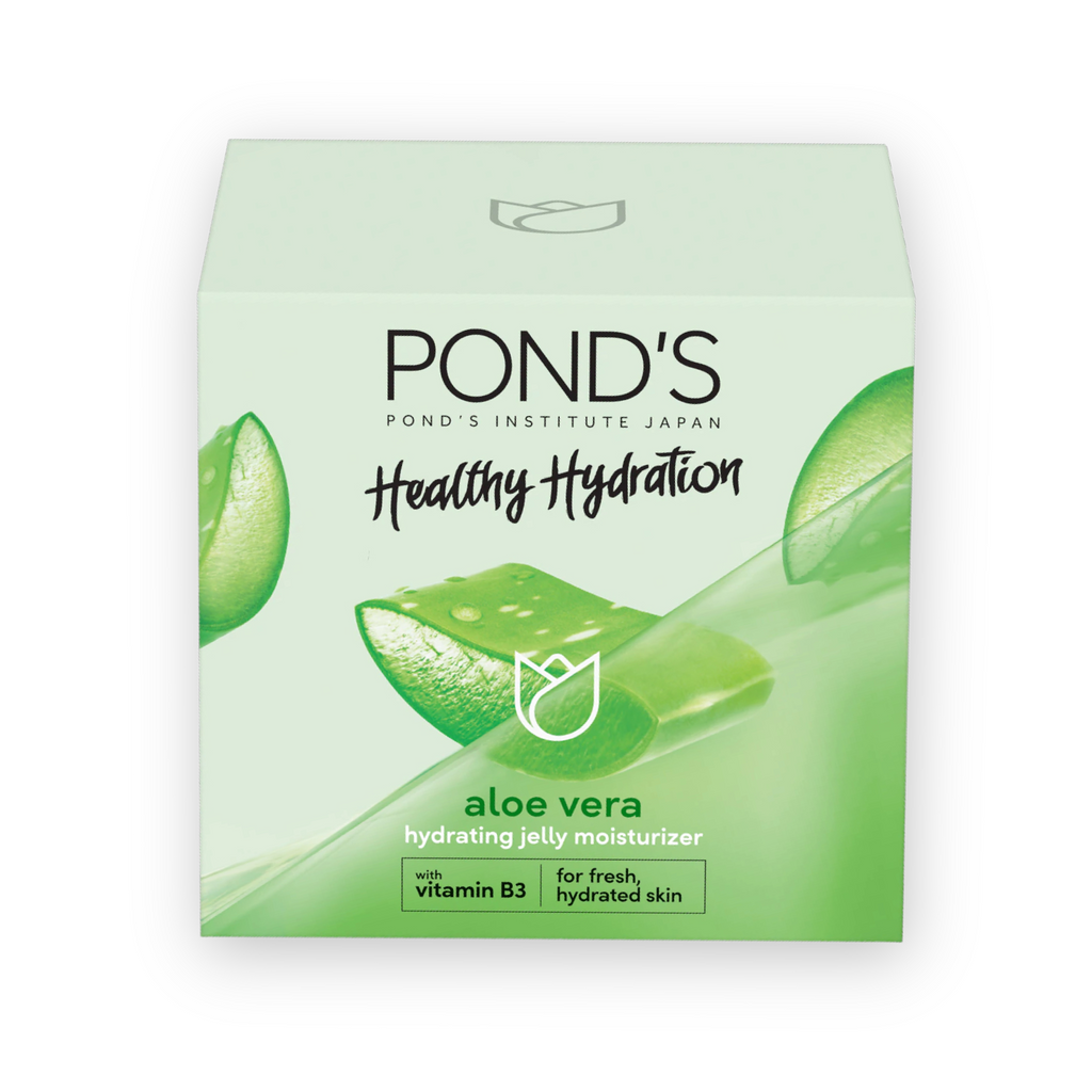 Ponds Healthy Hydration - Hydrating Jelly Moisturizer For Fresh and Hydrated Skin - Aloe Vera 50g - My Care Kits