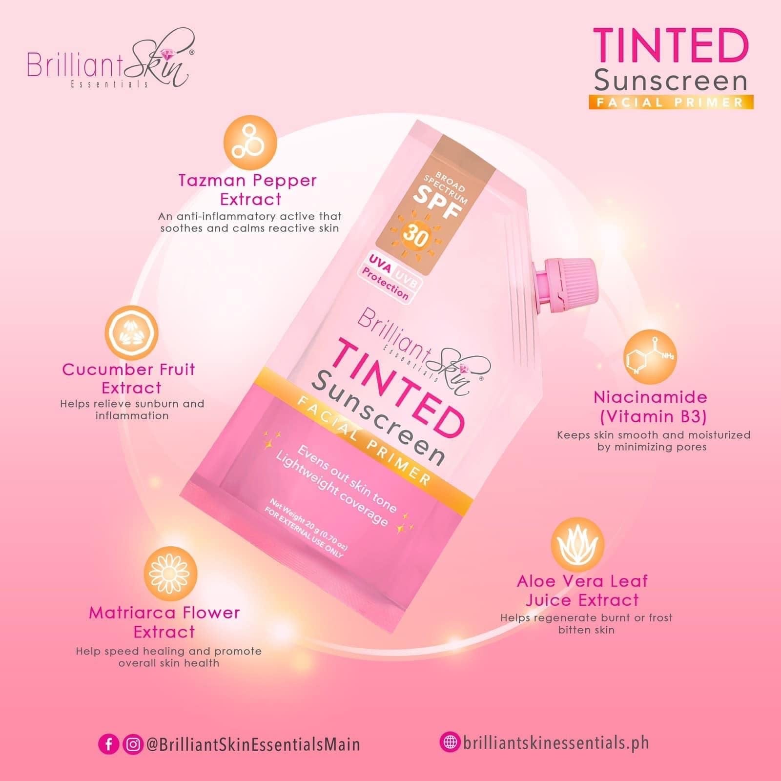 Brilliant Skin Tinted Sunscreen 20g – My Care Kits