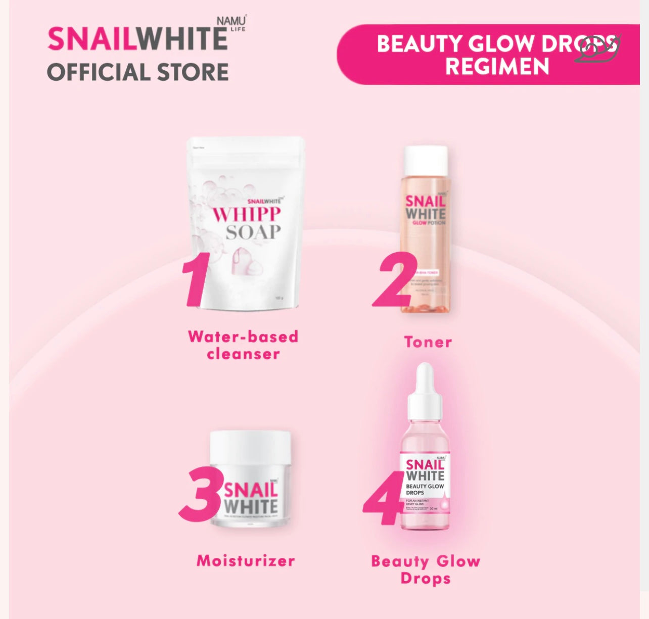 Snailwhite Beauty Glow Drops 30 ml - My Care Kits
