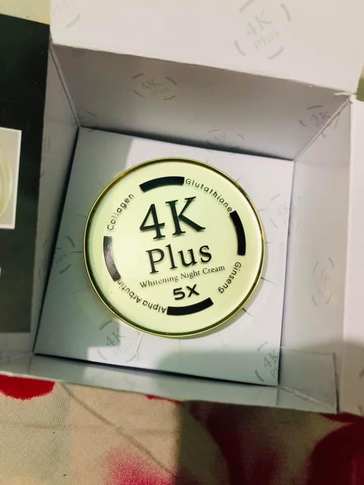 4K Plus Collagen Whitening Night Cream 5X - 20g - My Care Kits