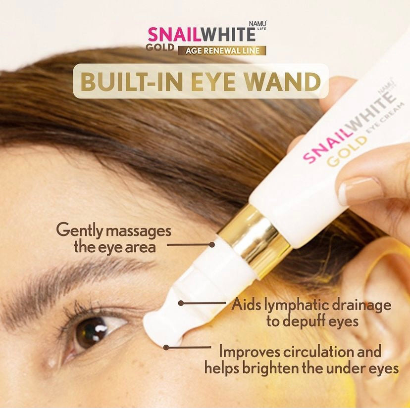 SnailWhite Gold Advance Retinol Eye Cream 15ml - My Care Kits