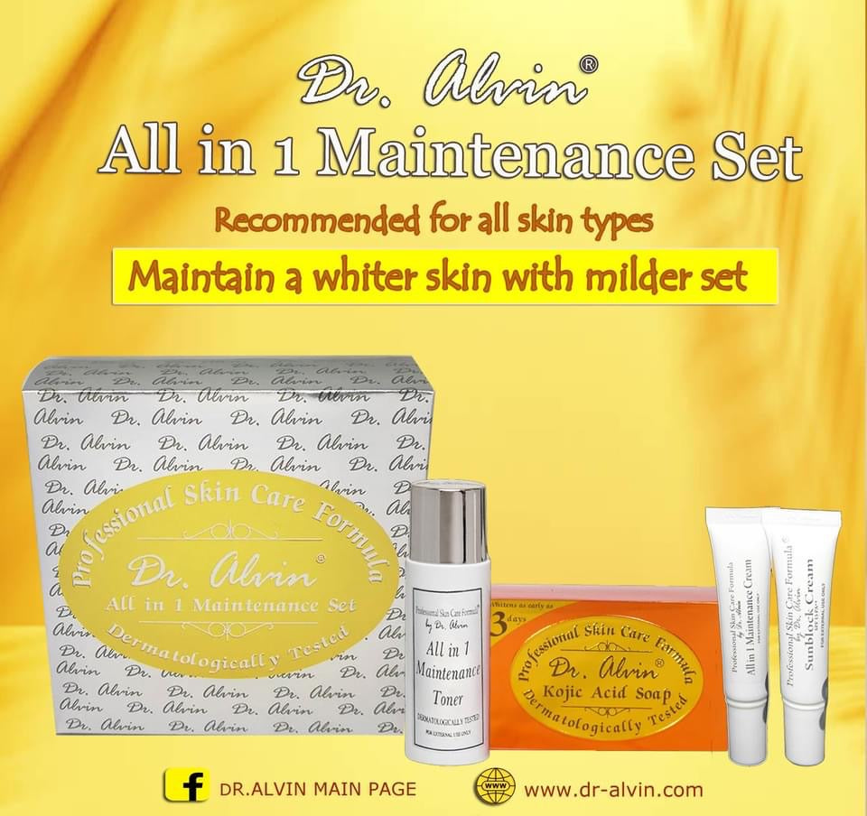 Dr. alvin All in 1 Maintenance Set - My Care Kits