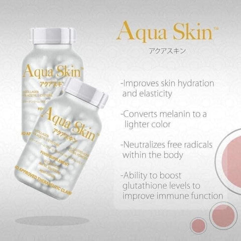 Aqua Skin Glutathione Capsule - 60 Capsule