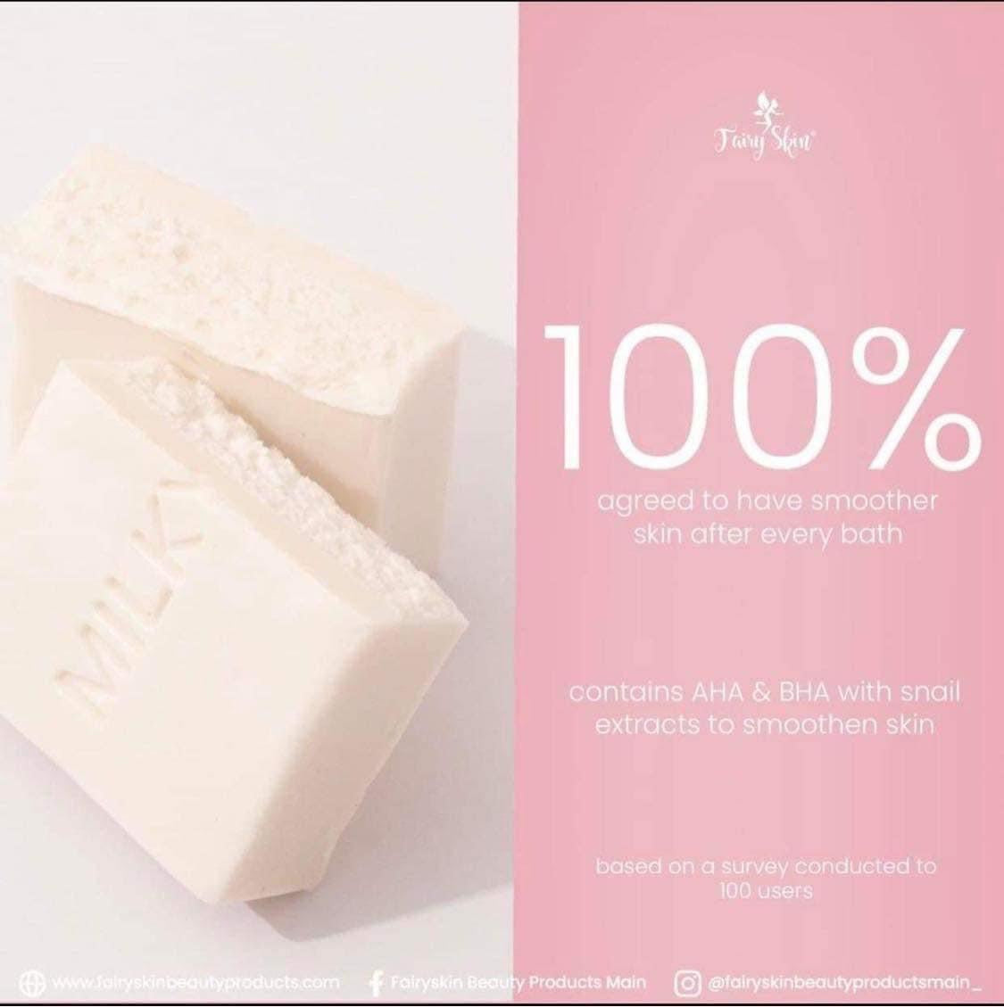 Fairy Skin - Milky Bar Soap 100g - My Care Kits