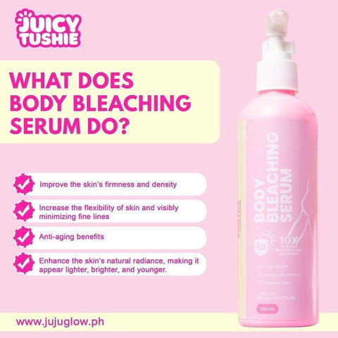 Juicy Tushie - Body Bleaching Serum LOTION SPF 50 - 250 ml