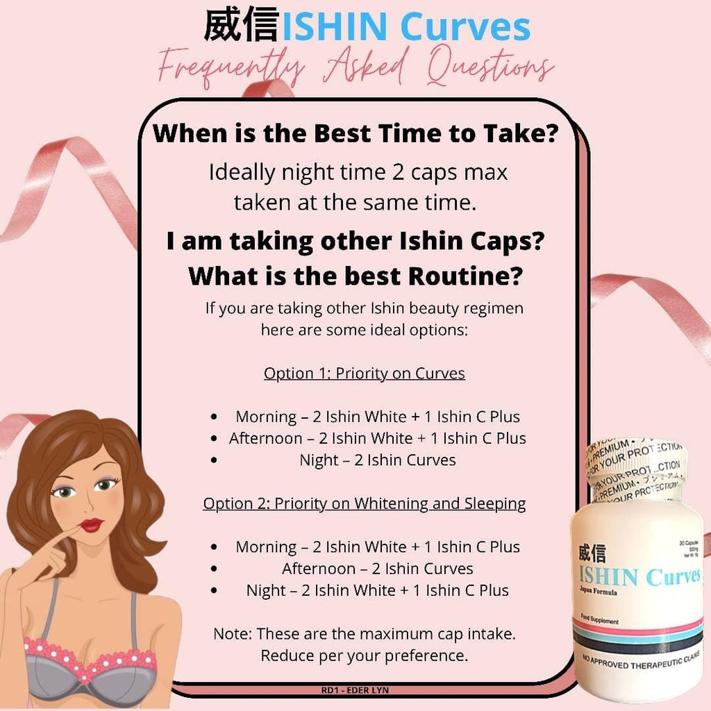ISHIN Curves - 30 Capsule - My Care Kits