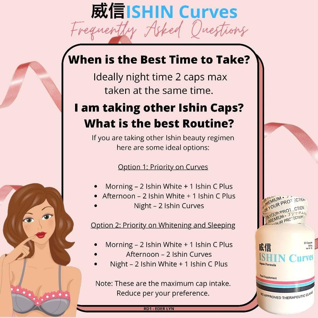 ISHIN Curves - 30 Capsule - My Care Kits