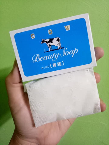 Cow Beauty Soap - Made in Japan ( BLUE )