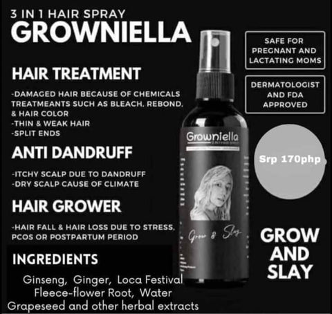 Growniella Hair Growth Spray 100ml