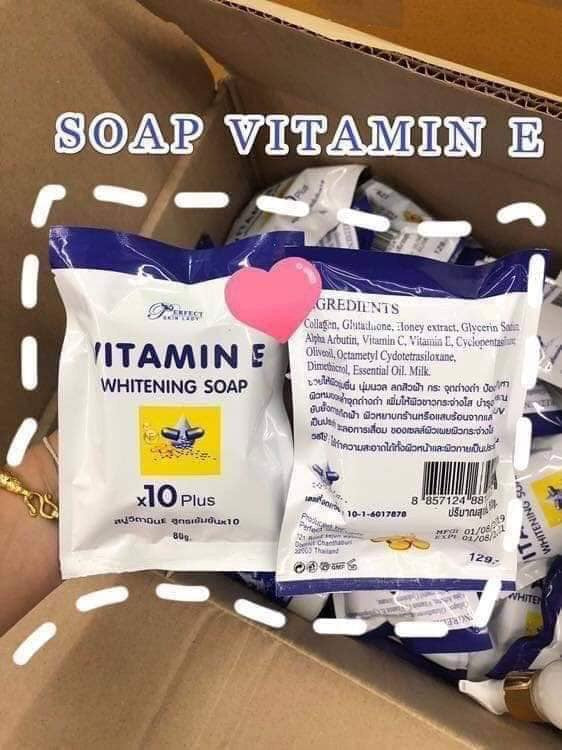 Vitamin E 10x Whitening Soap by Perfect Skin Lady - My Care Kits