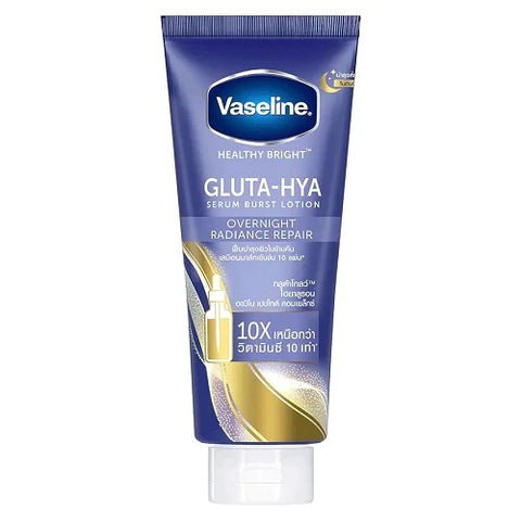 Vaseline Gluta - HYA Serum Burst Lotion - Overnight Radiance Repair - 330 ml