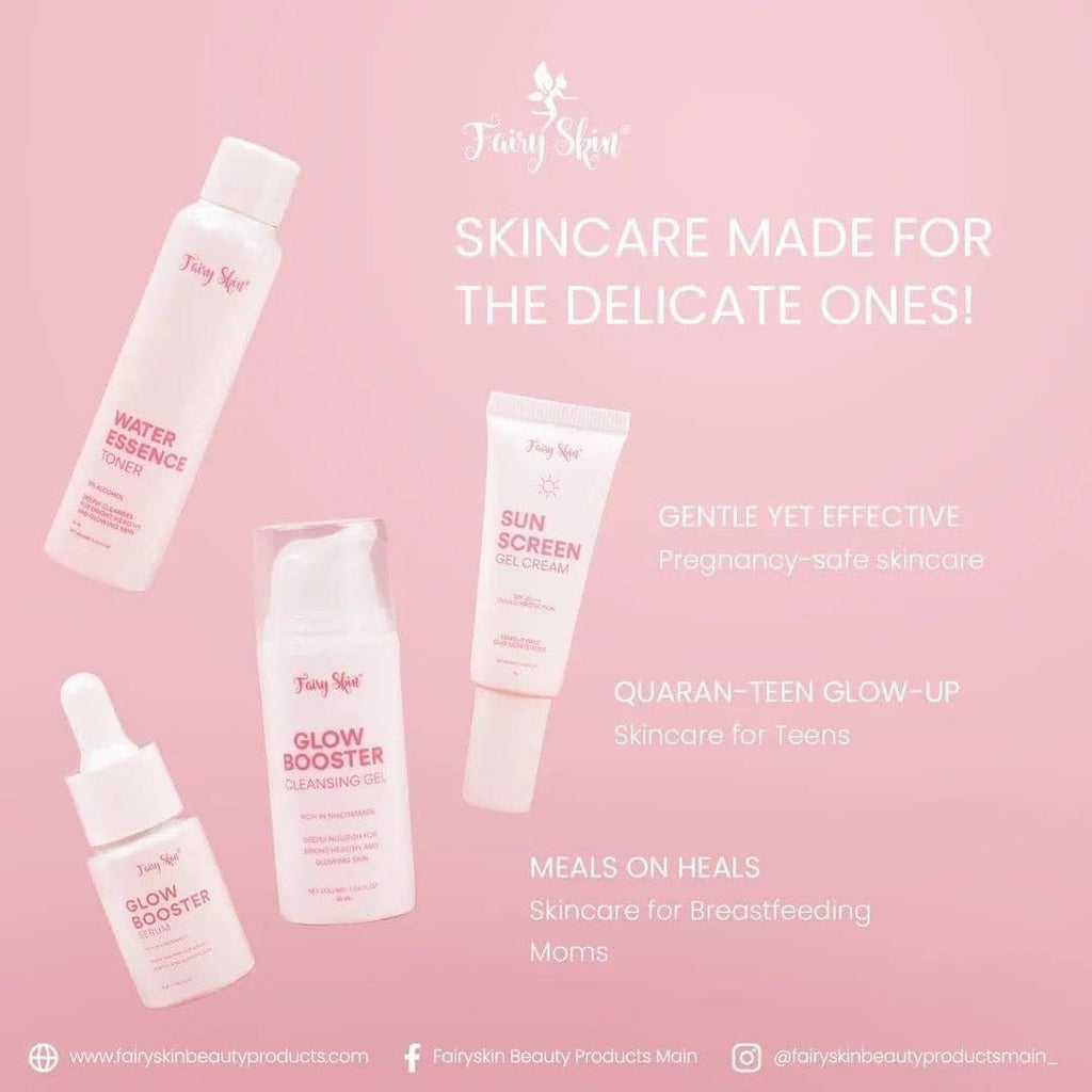 Fairy Skin Mild Facial Kit - Maintenance set - Non-peeling Set - My Care Kits