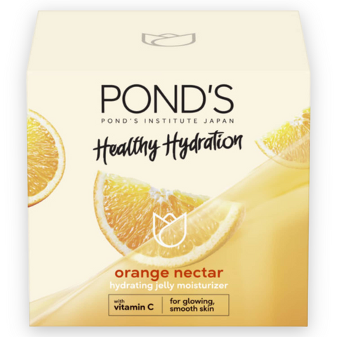 Ponds Healthy Hydration - Hydrating Jelly Moisturizer- For Glowing Smooth Skin - ORANGE NECTAR 50ml