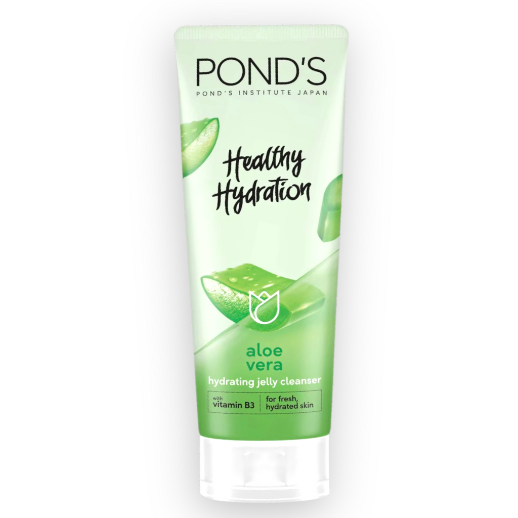 Ponds Healthy Hydration - Hydrating Jelly Cleanser - Aloe Vera 100 ml - My Care Kits