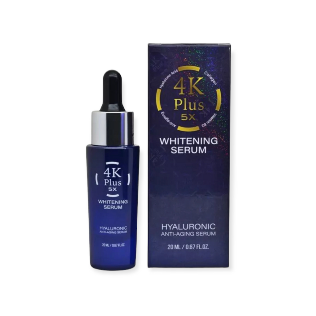 4K Plus 5X Whitening Serum – Hyaluronic Anti-Aging Serum 20 ml - My Care Kits