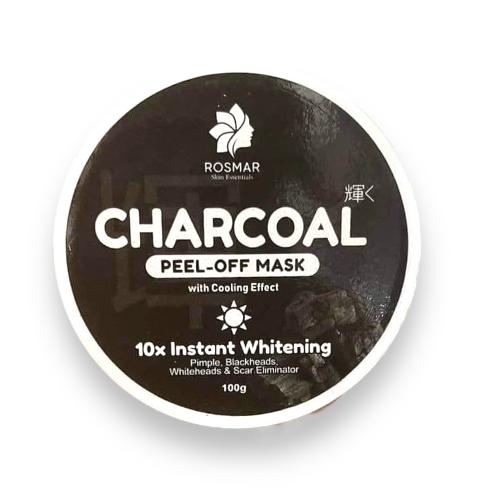 Rosmar - Charcoal Peel-Off Mask - with cooling effect 100 g