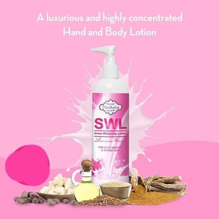 Nathi a SWL LUMINA GLOW Snow whitening Lotion 250ml My Care Kits