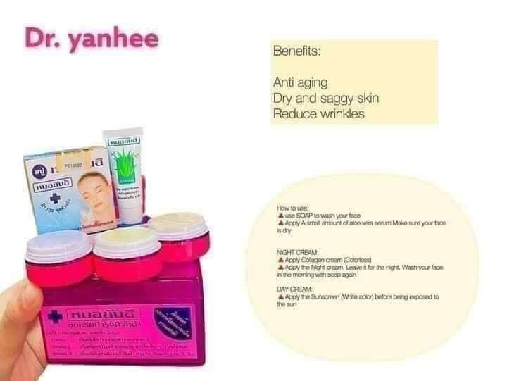 Dr. Yanhee Anti-Aging Facial Set - Purple/Pink set - My Care Kits