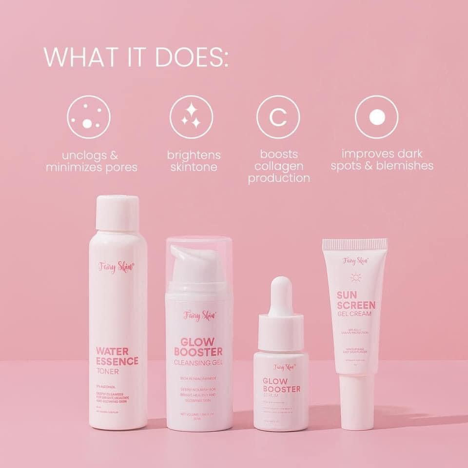 Fairy Skin Mild Facial Kit - Maintenance set - Non-peeling Set - My Care Kits