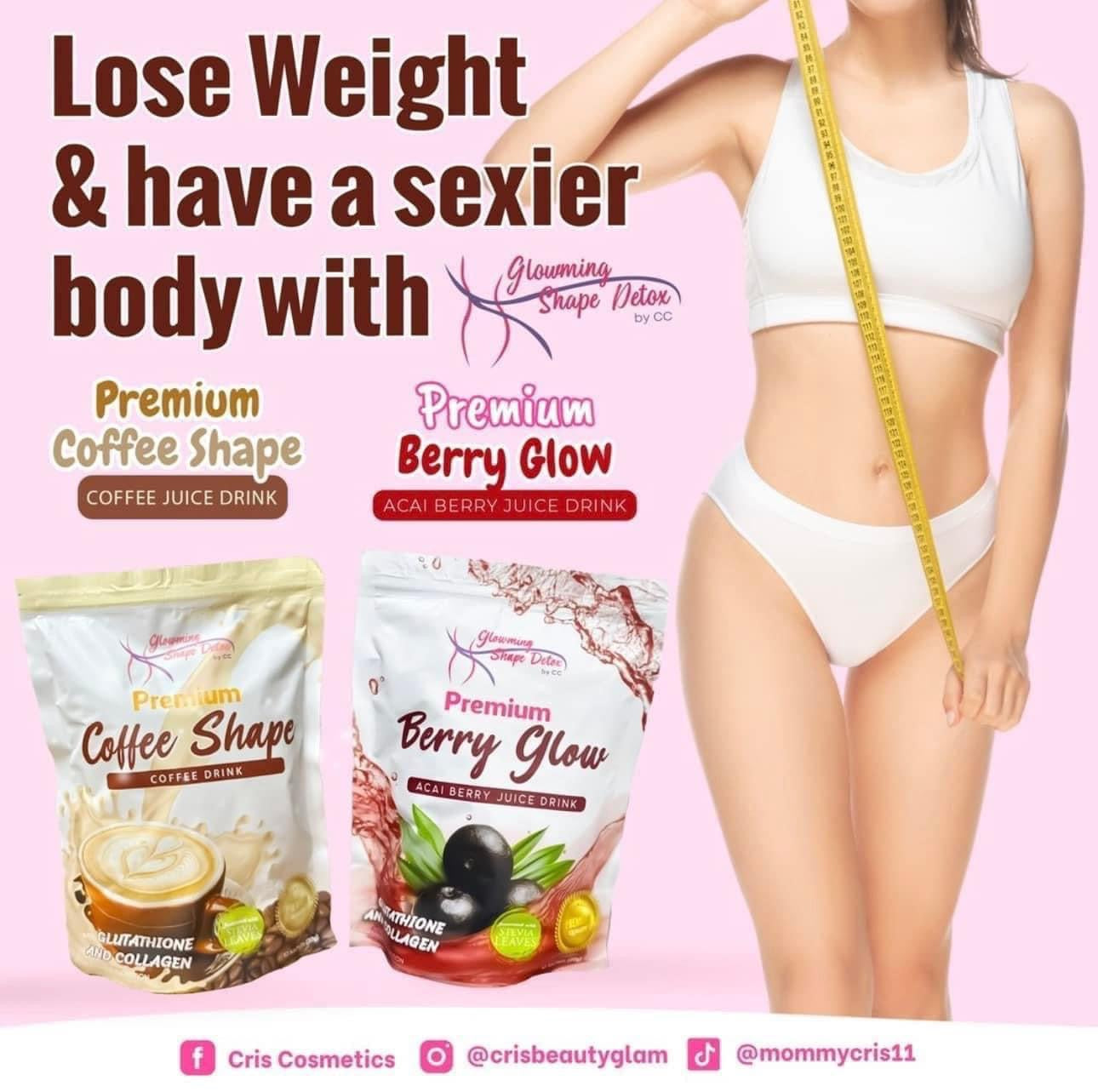 Glowming Shape Detox - Premium Berry Glow 10 x 20g - My Care Kits