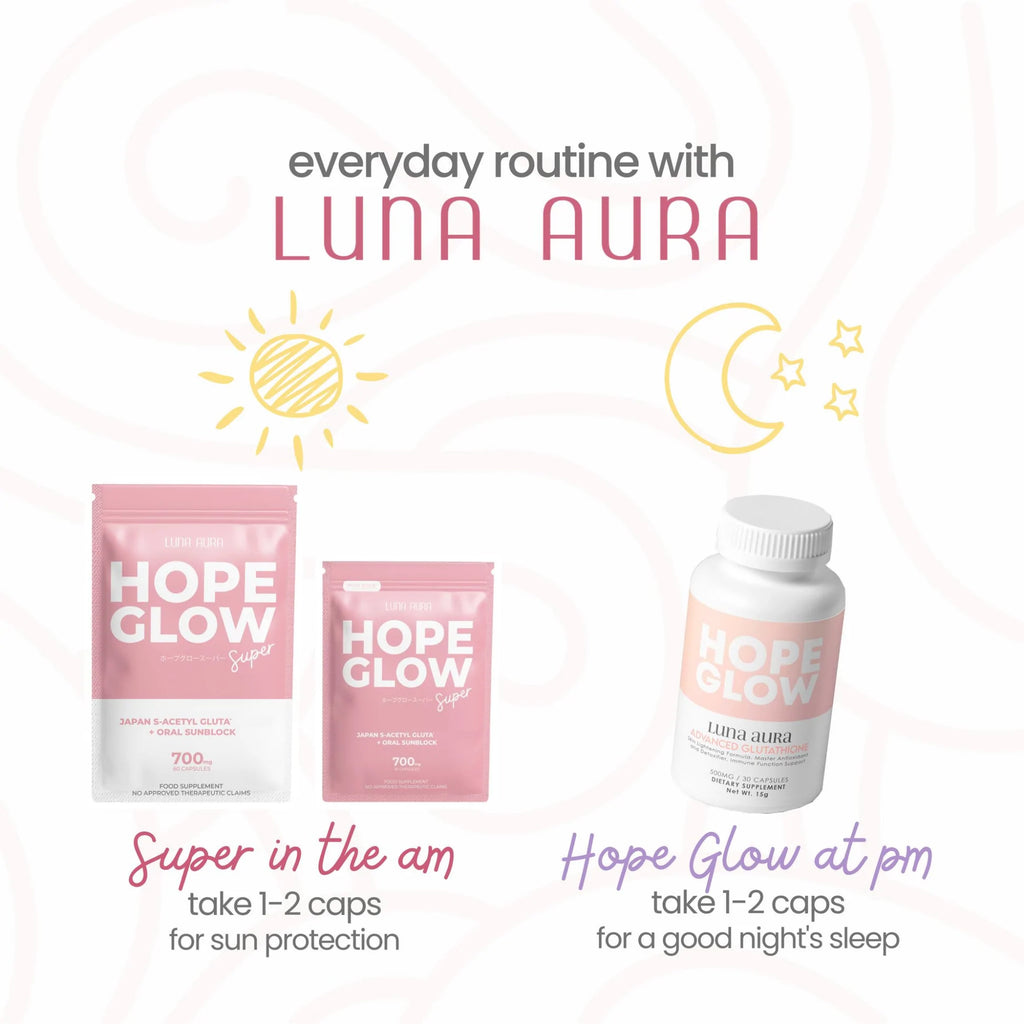 luna aura advanced glutathione Hope Glow 30 capsules : Buy Online at Best Price in KSA Luna Aura - Hope Glow