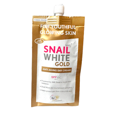 SnailWhite Gold Anti-Aging Day Cream SPF 30 - sachet 7 ml