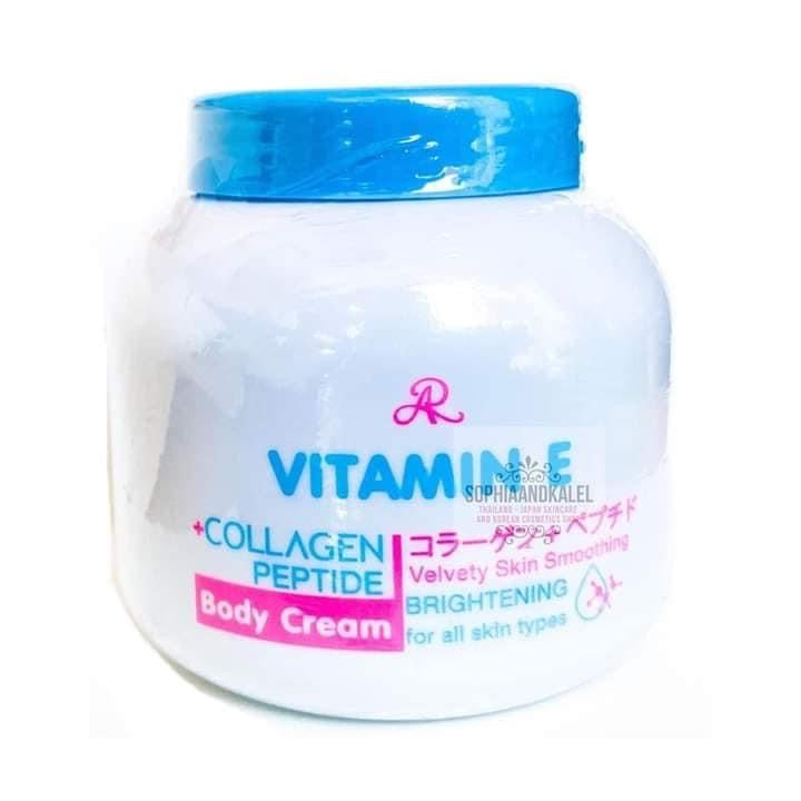 Vitamin E Collagen Peptide Brightening Body Cream 200ml