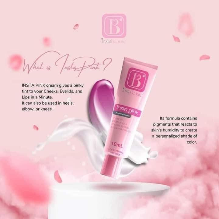 InstaBeaute - Insta Pink Blush Cream 10g - My Care Kits