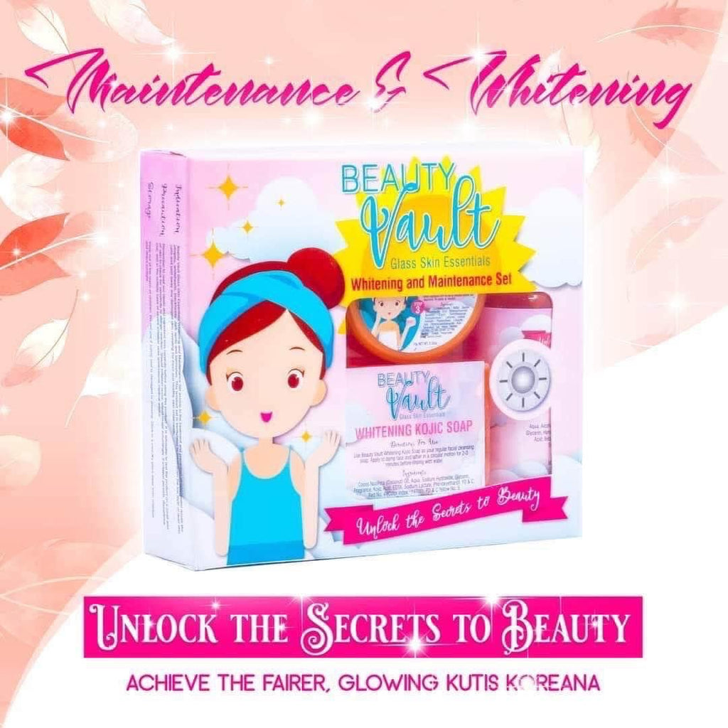 Beauty Vault Whitening And Maintenance set ( NEW PACKAGING ) - My Care Kits
