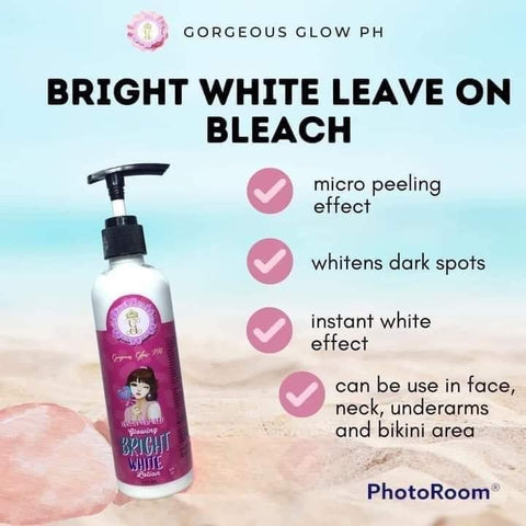 Gorgeous Glow - Glowing Bright White Lotion 250ml - SPF50 ( NEW PACKAGING )