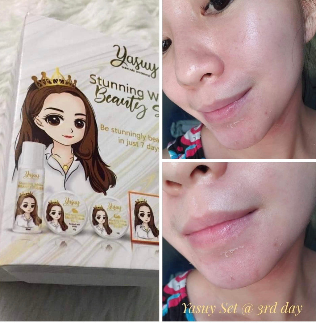 Yasuy Stunning White Beauty Set - My Care Kits