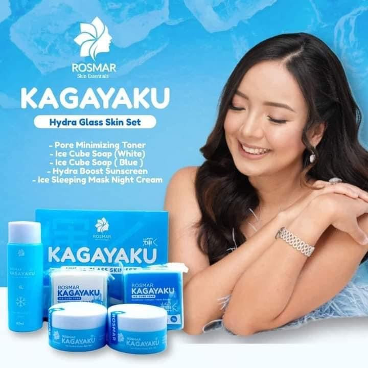 Rosmar Kagayaku - Hydra Glass Skin Set - Blue – My Care Kits