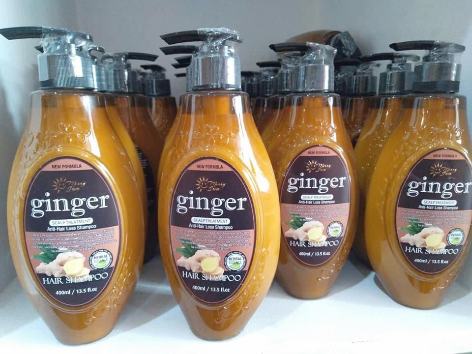 Merry Sun Ginger Scalp Treatment Anti-Hair Loss Shampoo - 400ml - My Care Kits