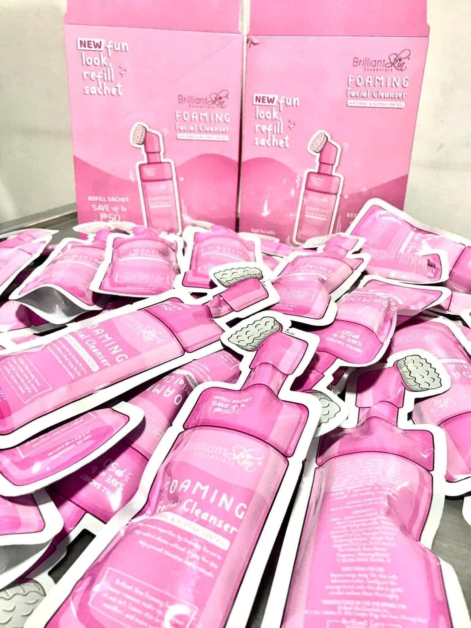 Brilliant Skin - Foaming Facial Cleanser Refill Sachet 100ml - My Care Kits