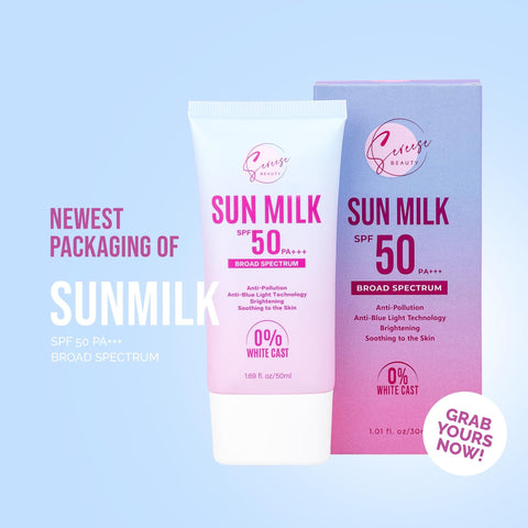 Sereese Beauty - Sun Milk SPF 50 - New Formula - New Packaging - 50ml