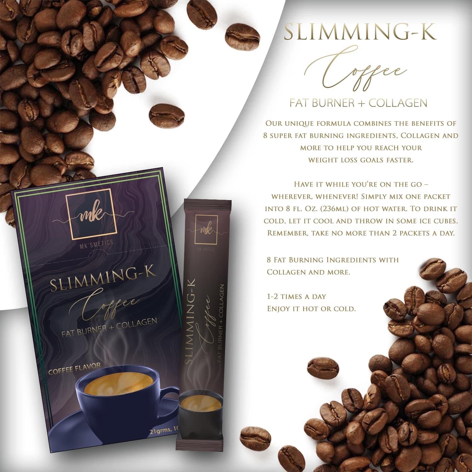MK Slimming-K Coffee 10 sachet ( BOX) – My Care Kits
